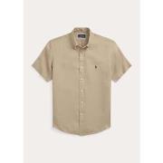 Chemise Ralph Lauren Chemise manches courtes beige en lin