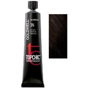 Soins cheveux Goldwell TOPCHIC permanent hair color 3N 60 ml