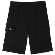 Short enfant Lacoste SHORT CARGO ENFANT EN MOLLETON GRATTÉ DE COTON NO...