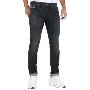 Jeans Diesel - Jean Slim - noir délavé