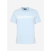 T-shirt Barbour T-shirt avec logo - ciel océanique