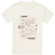 T-shirt Star Wars: The Mandalorian Razor Crest