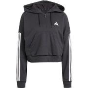 Sweat-shirt adidas W 3S FT QZ HD