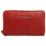 Portefeuille LANCASTER Portefeuille en cuir ref_lan45422 Rouge 15*10*3