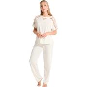 Pyjamas / Chemises de nuit Lisca Pyjama pantalon t-shirt EMINENCE MARI...