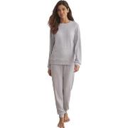 Pyjamas / Chemises de nuit Selmark Pyjama pantalon top manches longues...