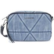 Sac Bandouliere LANCASTER Sac porte travers Ref 64830 Bleu 22*14*7 cm