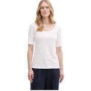 T-shirt Tom Tailor - Tee-shirt manches courtes - blanc