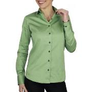 Chemise Andrew Mc Allister chemise unie krystal vert