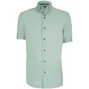 Chemise Emporio Balzani chemisette lin classique coupe droite olina ve...