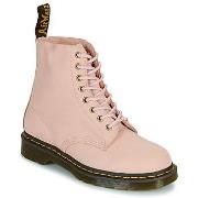 Boots Dr. Martens 1460 Pascal Powder Pink Milled Nubuck WP