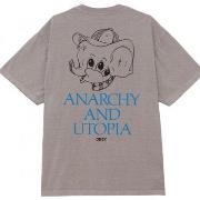 T-shirt Obey anarchy utopia