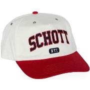 Casquette Schott Casquette UNIVERSITY Blanc/Rouge