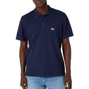 T-shirt Wrangler Polo POCKET Navy