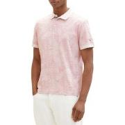 T-shirt Tom Tailor Polo PALMIER Pink