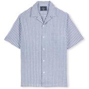 Chemise Portuguese Flannel Jacquard Shirt - Chambray