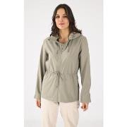 Veste Rains Coupe-vent mixte SUVA HARDSHELL STRING kaki-048397