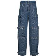 Jeans Liu Jo Jean cargo avec strass