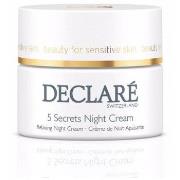 Soins visage Declaré 5 SECRETS night cream 50 ml