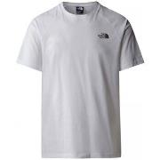 T-shirt The North Face NF0A87NU - M SS NORTH FACES-FN41 WHITE