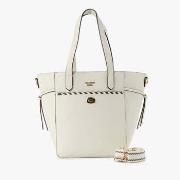 Cabas Lollipops Grand sac shopper blanc Pivoine