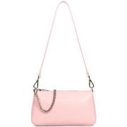 Sac Bandouliere LANCASTER Sac trotteur Zippée Suave Even 433-14 Rose F...