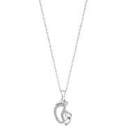 Collier Lotus Collier Silver Footprint argent