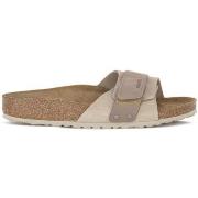 Mules BIRKENSTOCK OITA TAUPE SUEDE CALZ S