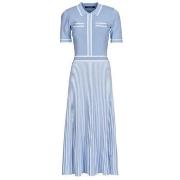 Robe Karl Lagerfeld PLEATED KNIT DRESS