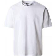 T-shirt The North Face NF0A87DD M SS ZUMU-FN4 WHITE