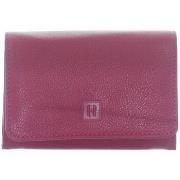 Porte-monnaie Hexagona Porte-monnaie en cuir ref_47646 Fushia 14*9*4