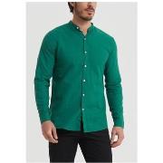 Chemise Kebello Chemise Col Mao Vert H