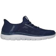 Baskets Skechers BASKETS SLIP-INS: SUMMITS -PERFO BLEU