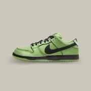 Baskets Nike SB Dunk Low The Powerpuff Girls Buttercup