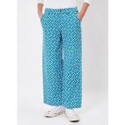 Pantalon La Fiancee Du Mekong Pantalon évasé coton imprimé 7/8ème MEL