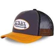 Casquette Von Dutch Casquette Trucker Colors Gris et Orange