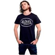 T-shirt Von Dutch T-shirt Von Dutch homme Aaron A Noir