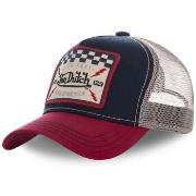 Casquette Von Dutch Casquette Trucker homme filet Square Bleu Marine