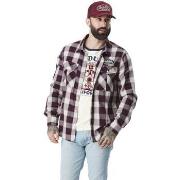 Chemise Von Dutch Chemise homme à carreaux Arch