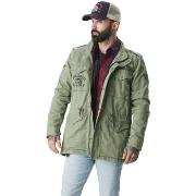 Veste Von Dutch Veste homme militaires avec badges en coton M65