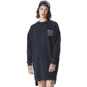 Robe Von Dutch Robe sweat femme avec print et zip sur le côté Gun