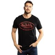 T-shirt Von Dutch T-shirt col rond en coton homme Logo