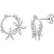 Boucles oreilles Sc Crystal B2296-ARGENT