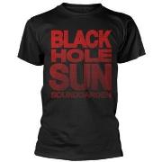 T-shirt Soundgarden Black Hole Sun