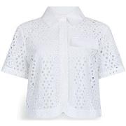 Chemise Liu Jo Chemise cropped avec broderies