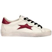 Baskets Ishikawa sneakers rouge star bas homme