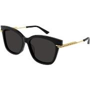 Lunettes de soleil Bottega Veneta BV1296SA Lunettes de soleil, Noir/Gr...