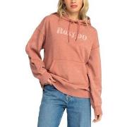 Sweat-shirt Roxy - Sweat à capuche - vieux rose