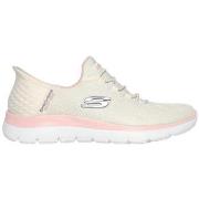 Baskets Skechers BASKETS SLIP-INS SUMMITS-DIAMOND DREAM BEIGE