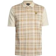 Polo Lyle &amp; Scott Polo tartan décontracté pour le printemps